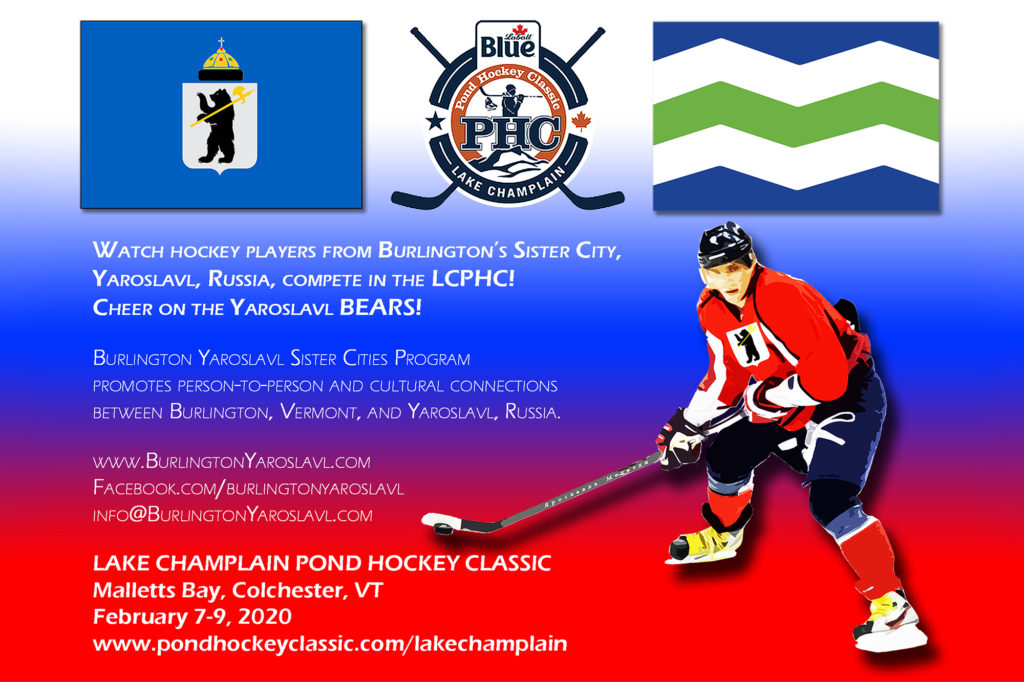 Pond Hockey Exchange Burlington Yaroslavl Sister Cities Program
